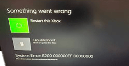 Xbox Error Code 200 - An Easy Fix to get you gaming again - Console Therapy